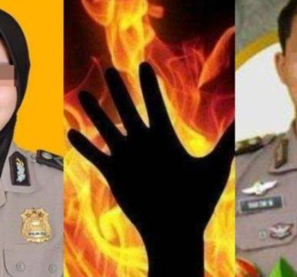 Polwan di Jawa Timur Bakar Suaminya karena Judi Online. Sumber Kompas.