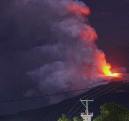 Letusan Gunung Lewotobi Laki-Laki Sebabkan Korban Jiwa