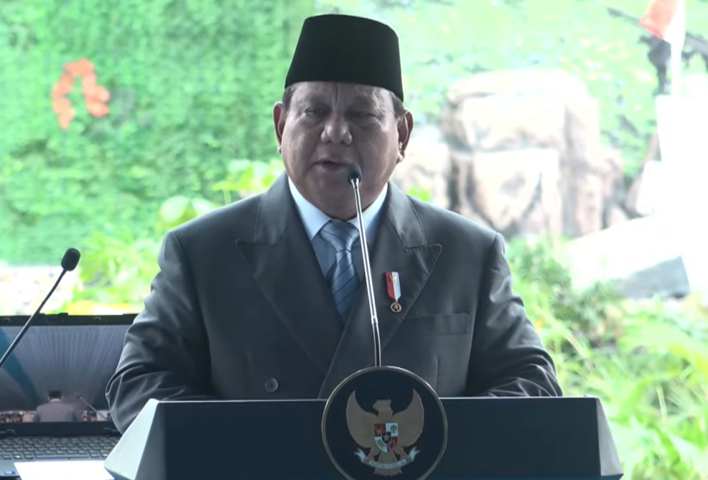 Prabowo Resmi Buka Indo Defence di JIExpo