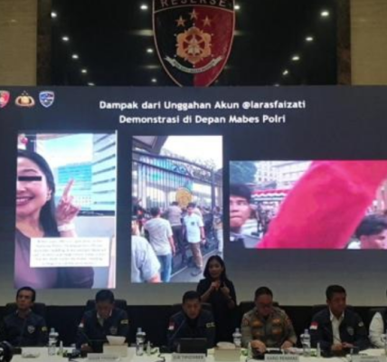 Polisi Tangkap Pegawai Lembaga Internasional Diduga Provokasi Aksi Bakar Mabes Polri