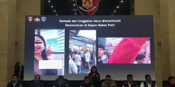 Polisi Tangkap Pegawai Lembaga Internasional Diduga Provokasi Aksi Bakar Mabes Polri