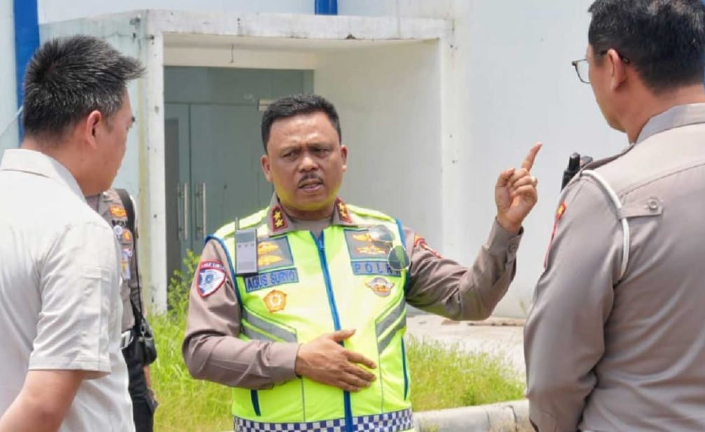 Kakorlantas Polri Tinjau Pusdik Lalu Lintas Serpong, Perkuat Sinergi Serta Siapkan Sistem SPPG