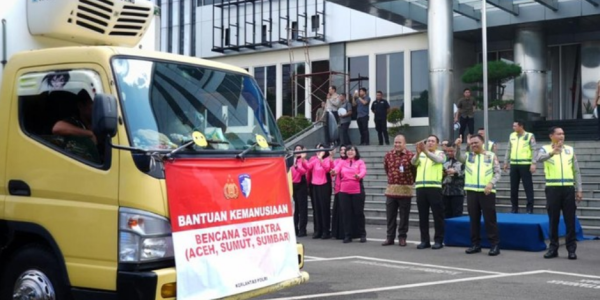 Korlantas Polri Kirim Bantuan ke Aceh, Sumut, dan Sumbar untuk Perkuat Respons Bencana