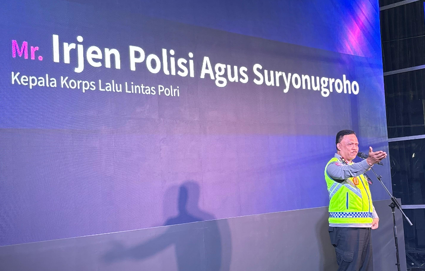 Kakorlantas Polri Tekankan Keselamatan pada Grand Opening Lepas di Kelapa Gading