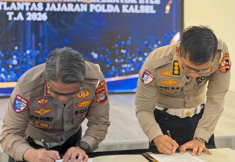 ETLE Mobile Handheld Kalsel Perkuat Digitalisasi Penegakan Hukum Lalu Lintas