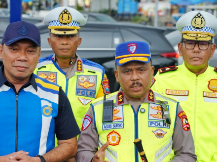 Kakorlantas Polri Tinjau Rest Area KM 66 Pandaan Jelang Mudik Lebaran 2026