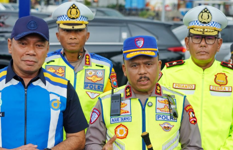Kakorlantas Polri Tinjau Rest Area KM 66 Pandaan Jelang Mudik Lebaran 2026