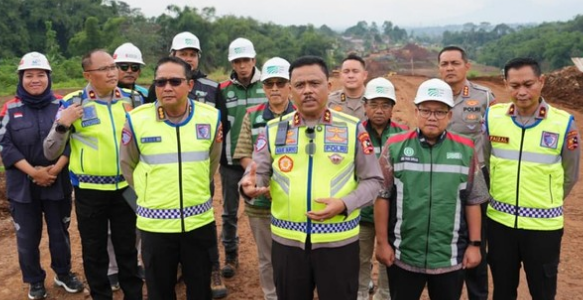Pemantauan Tol Bocimi dengan ETLE Drone Jelang Operasi Ketupat 2026