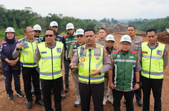 Pemantauan Tol Bocimi dengan ETLE Drone Jelang Operasi Ketupat 2026