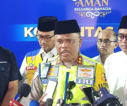 Kakorlantas Doa Bersama Jelang Operasi Ketupat 2026 di Command Center KM 29
