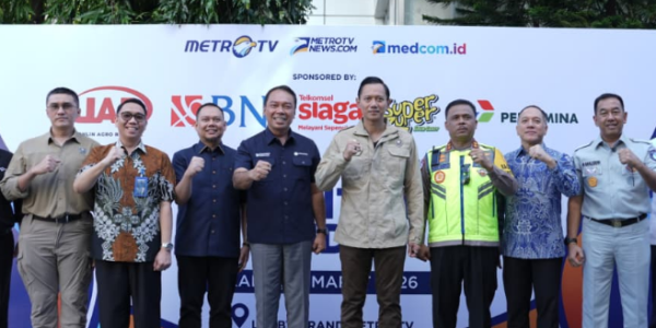 Kakorlantas Lepas Tim Monitor Mudik Metro TV, Kolaborasi Pantau Arus Lebaran 2026