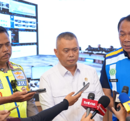 Kakorlantas Pantau Arus Mudik di JMTC, Lalu Lintas Masih Terkendali