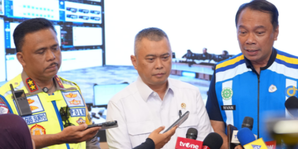 Kakorlantas Pantau Arus Mudik di JMTC, Lalu Lintas Masih Terkendali