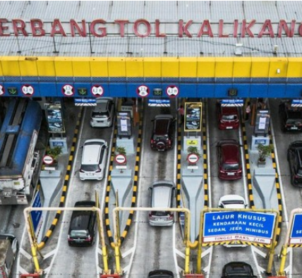 One Way Nasional Arus Balik Resmi Dimulai dari GT Kalikangkung