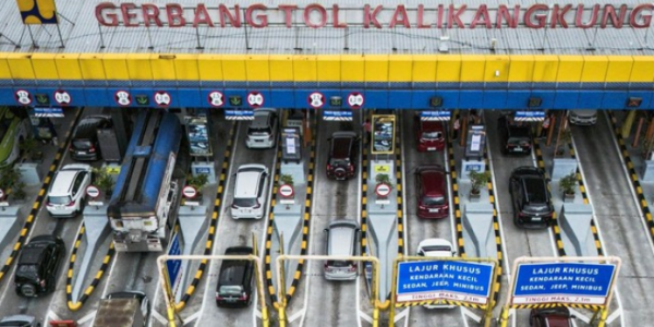 One Way Nasional Arus Balik Resmi Dimulai dari GT Kalikangkung