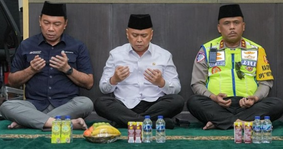 Operasi Ketupat 2026, Kakorlantas dan Menhub Doa Bersama Jelang Pengamanan Mudik