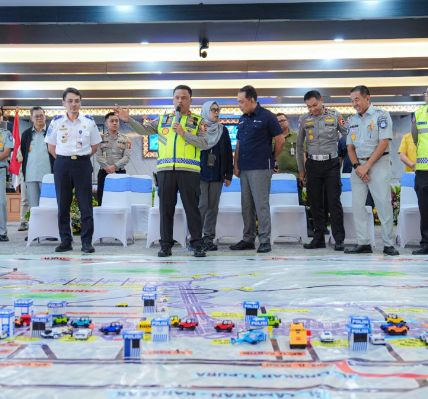 Tactical Floor Game Operasi Ketupat 2026 Perkuat Skema Pengamanan Mudik Nasional