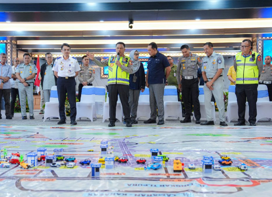 Tactical Floor Game Operasi Ketupat 2026 Perkuat Skema Pengamanan Mudik Nasional