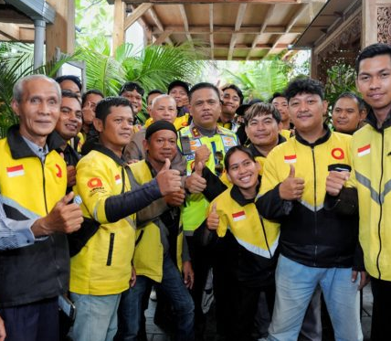 Kakorlantas Apresiasi Sinergi Polri dan Ojol di Polantas Menyapa Banjarmasin