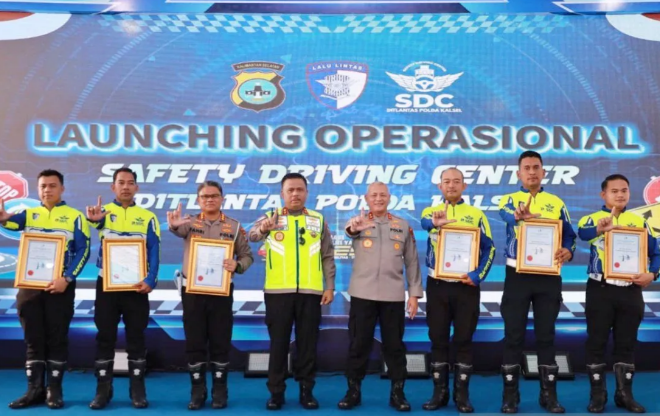 Kakorlantas Resmikan Safety Driving Center Kalsel, Dorong Keselamatan Berkendara