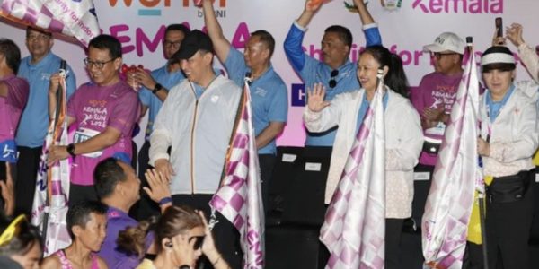 Kapolri dan Ketum Bhayangkari Resmi Lepas Kemala Run 2026