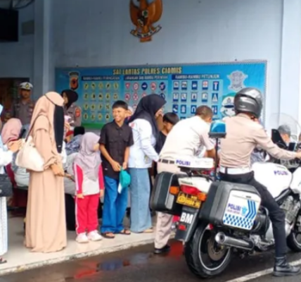 Polantas Tanamkan Kesadaran Sejak Dini Demi Investasi Keselamatan Generasi Muda