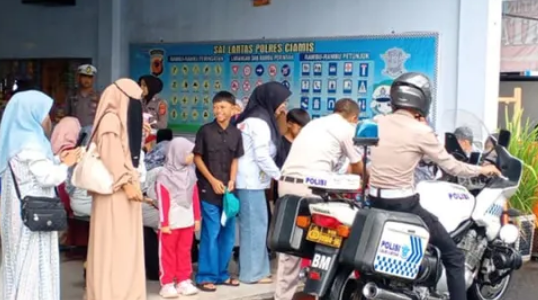 Polantas Tanamkan Kesadaran Sejak Dini Demi Investasi Keselamatan Generasi Muda