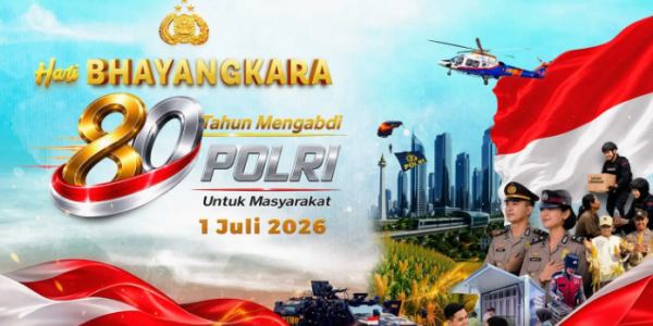 Hari Bhayangkara ke-80 Tegaskan Pengabdian Polri Lewat Pelayanan dan Aksi Sosial untuk Masyarakat
