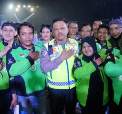 Polantas Menyapa Tinggalkan Warisan Humanis bagi Komunitas Ojol Nusantara