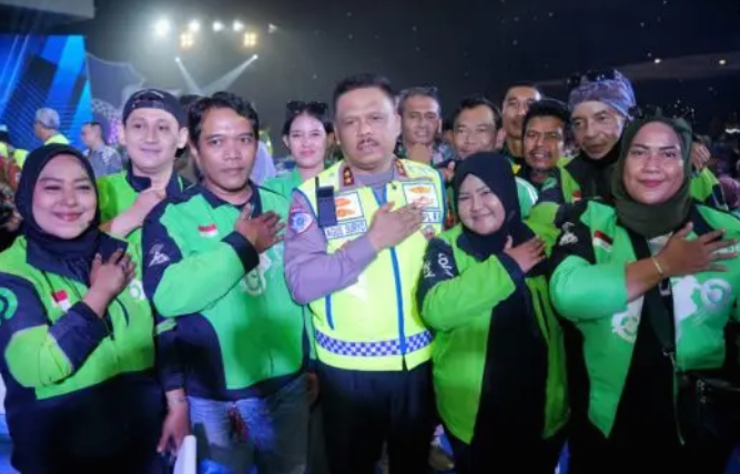 Polantas Menyapa Tinggalkan Warisan Humanis bagi Komunitas Ojol Nusantara