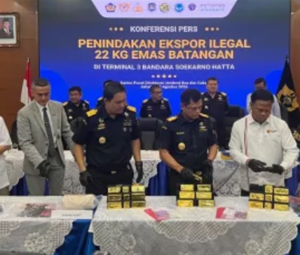 Bareskrim Polri Bongkar Modus Baru Penyelundupan Emas 22,31 Kg Tujuan Hong Kong