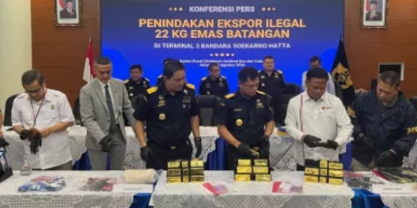 Bareskrim Polri Bongkar Modus Baru Penyelundupan Emas 22,31 Kg Tujuan Hong Kong