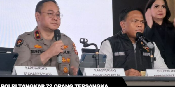 Polri Tangani 89 Laporan Karhutla, 72 Tersangka Ditetapkan di Sembilan Wilayah