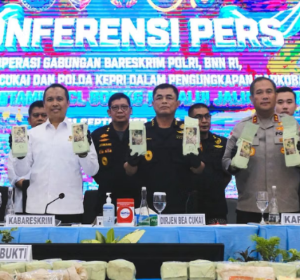 Bareskrim Gagalkan Penyelundupan 800 Kg Ketamin Senilai Rp1,2 Triliun
