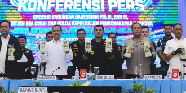 Bareskrim Gagalkan Penyelundupan 800 Kg Ketamin Senilai Rp1,2 Triliun