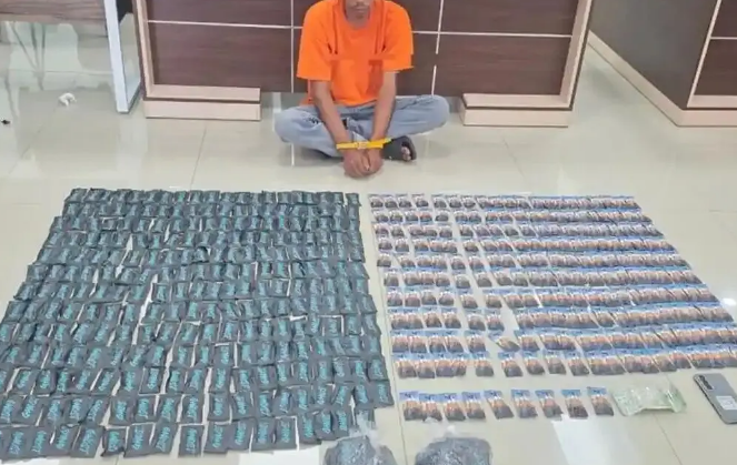 #ReserseBekerja Tim URC Polda Sumut Gagalkan Penyelundupan 668 Pod Etomidate