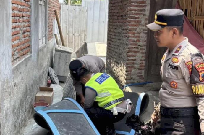 #ReserseBekerja Tim URC Polres Tegal Gerebek Arena Sabung Ayam di Wangandawa