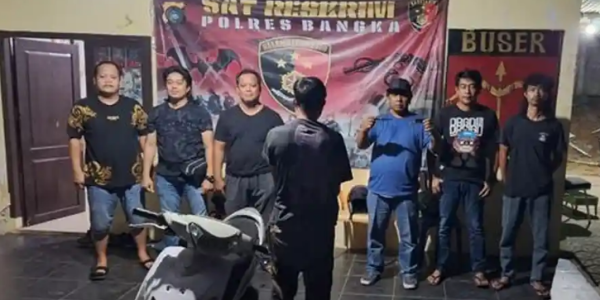 Tim URC Kelambit Polres Bangka Tangkap Pelaku Penganiayaan Berat di Pelabuhan Tanjung Kalian #ReserseBekerja