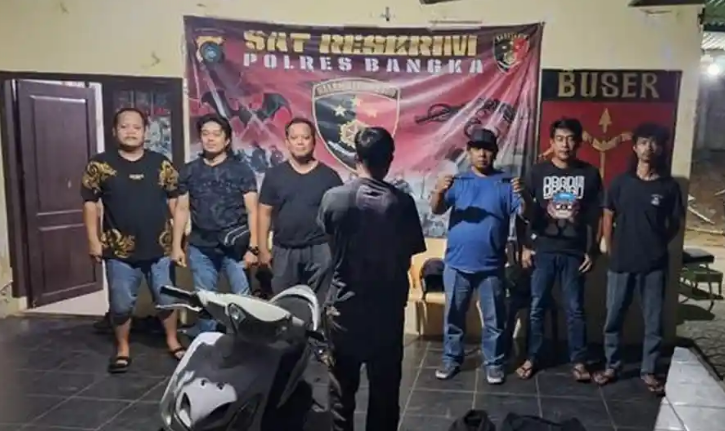 Tim URC Kelambit Polres Bangka Tangkap Pelaku Penganiayaan Berat di Pelabuhan Tanjung Kalian #ReserseBekerja