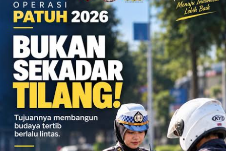 Operasi Patuh 2026, Korlantas Polri Ingatkan Bahaya Penggunaan HP saat Berkendara