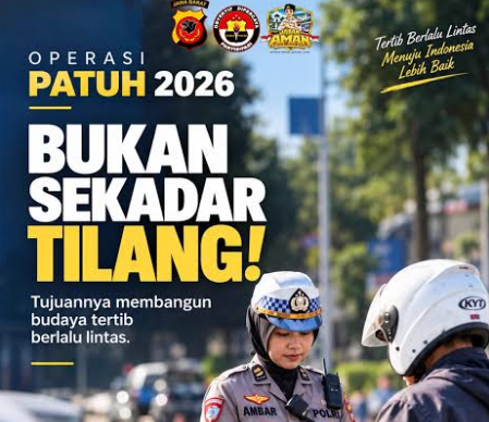 Operasi Patuh 2026, Korlantas Polri Ingatkan Bahaya Penggunaan HP saat Berkendara